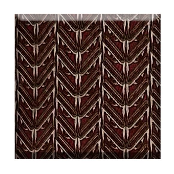 Hermes Vintage Red and Silver 'Aero-head' Tie